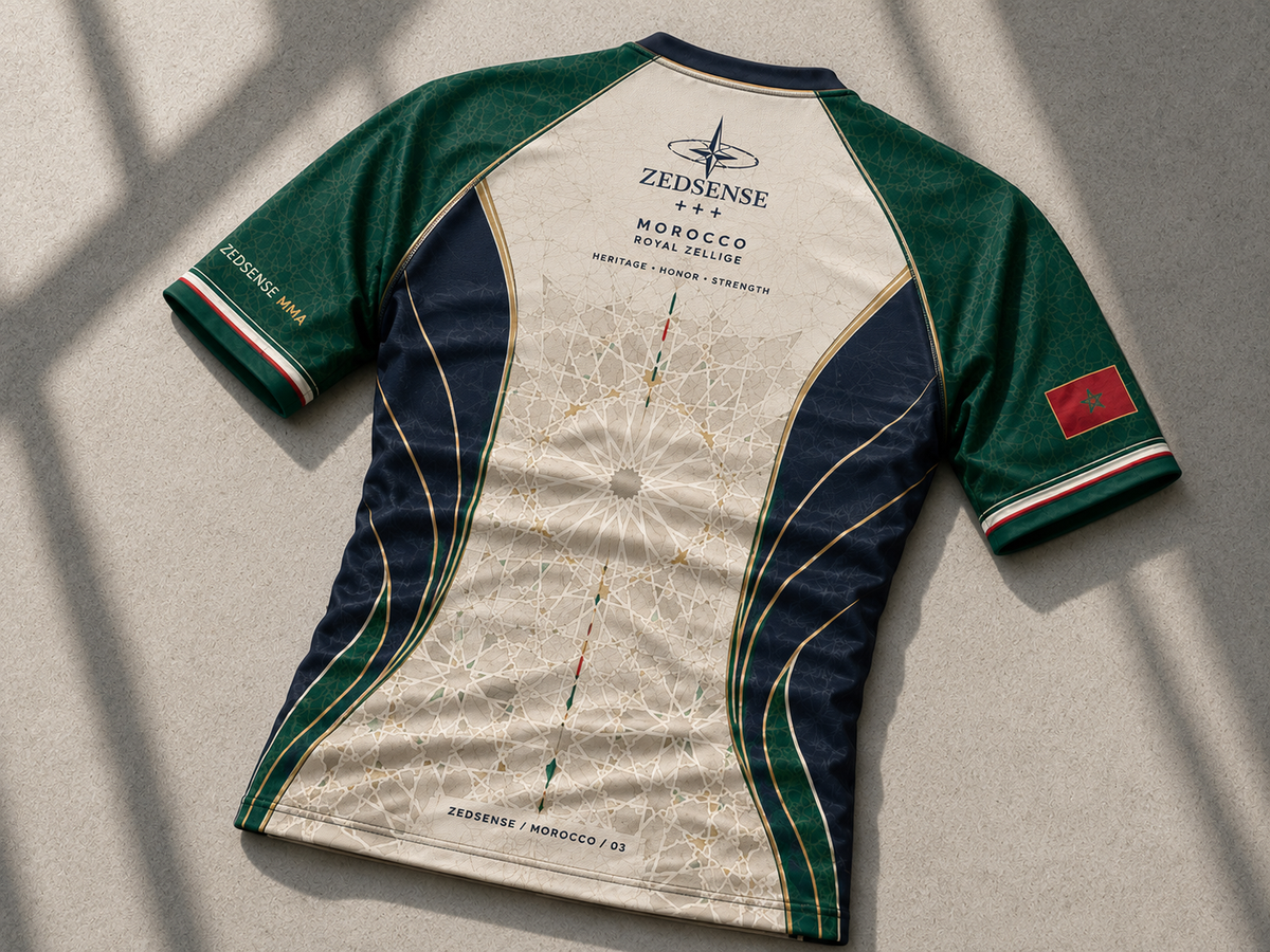 🇲🇦 Rashguard Maroc – Empire Chérifien