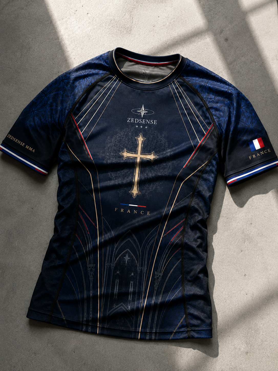 ⚜️ Rashguard France Chrétienne – Royaume des Francs