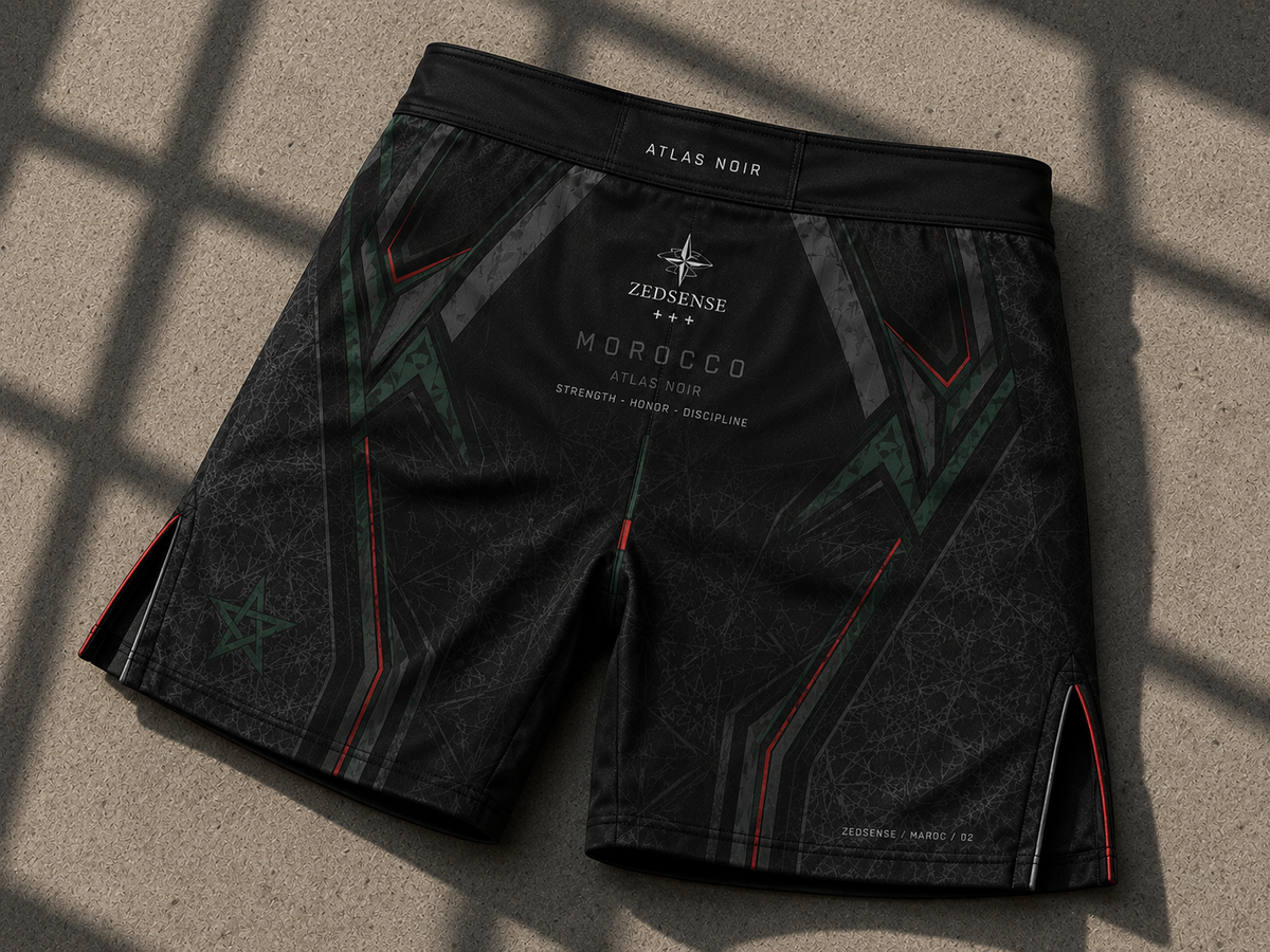 🇲🇦 Short Maroc – Lion de l’Atlas