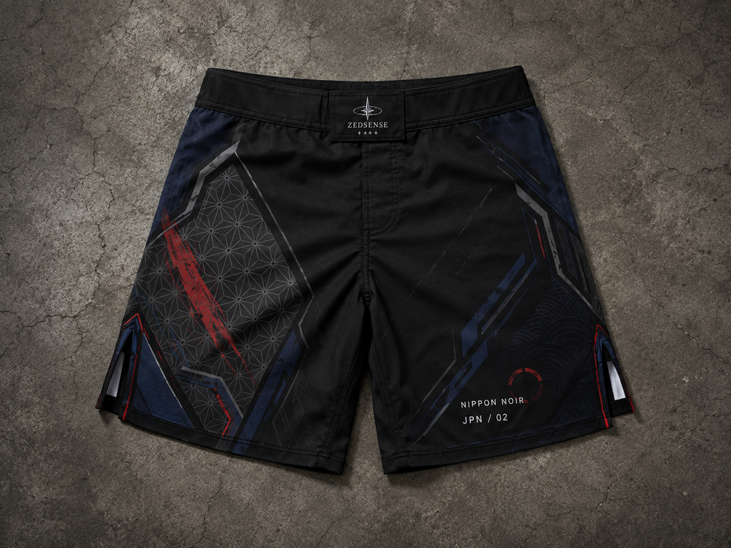 🇯🇵 Short Japon – Le Soleil Levant