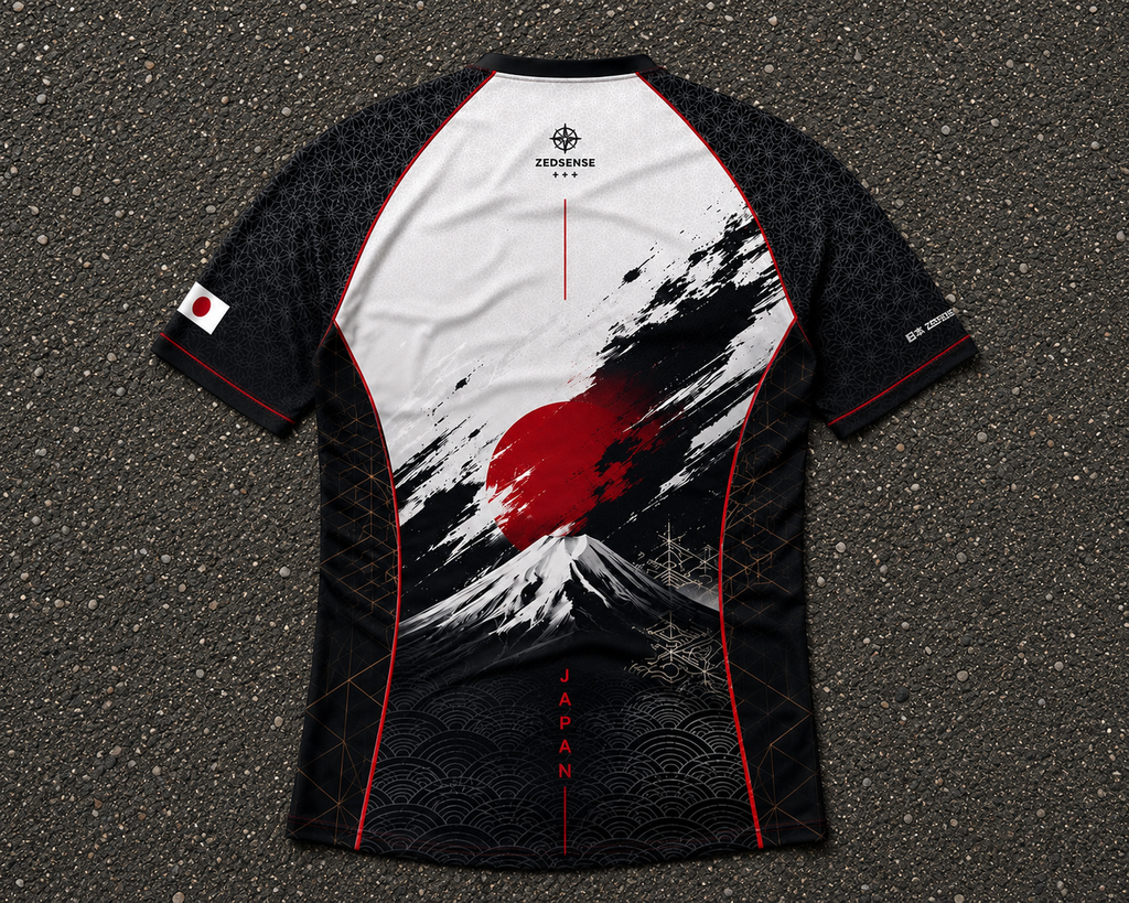 🇯🇵 Rashguard Japon – ZedSense MMA