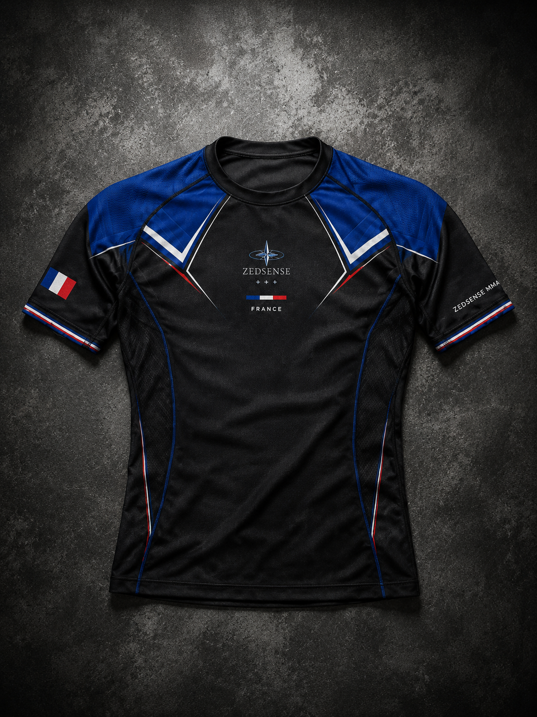 🇫🇷 Rashguard France – ZedSense MMA