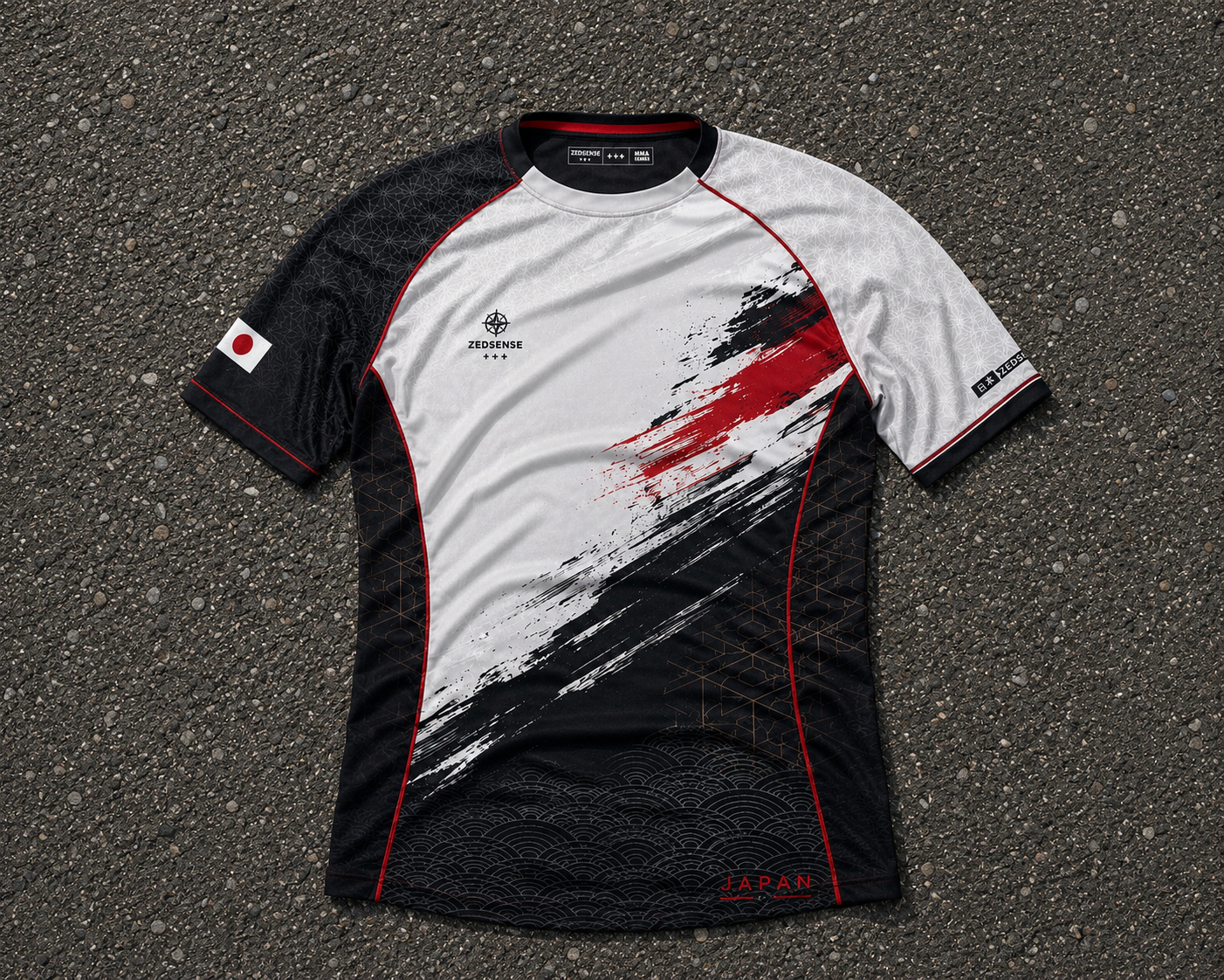 🇯🇵 Rashguard Japon – ZedSense MMA
