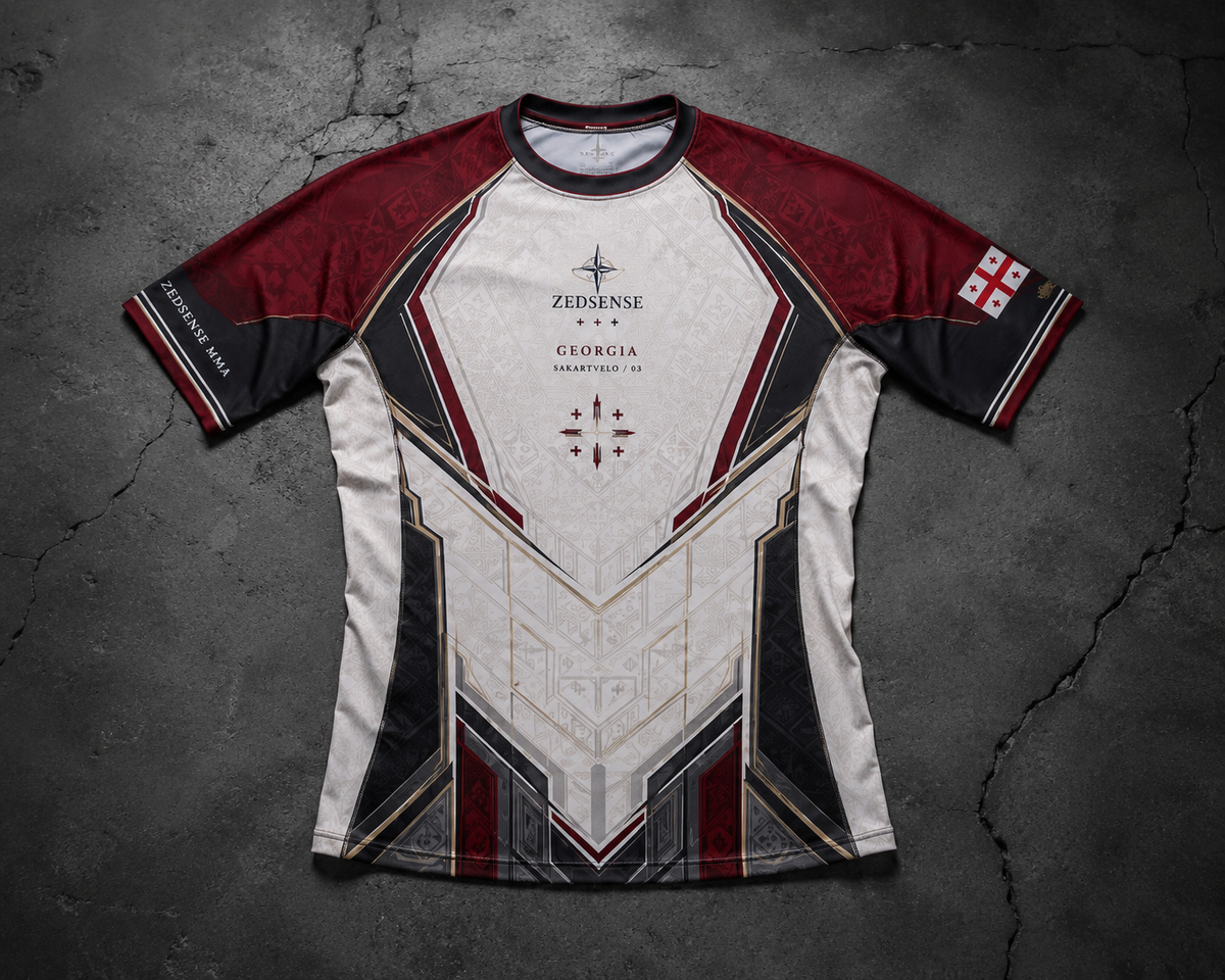 🇬🇪 Rashguard Géorgie – Les Rois du Caucase