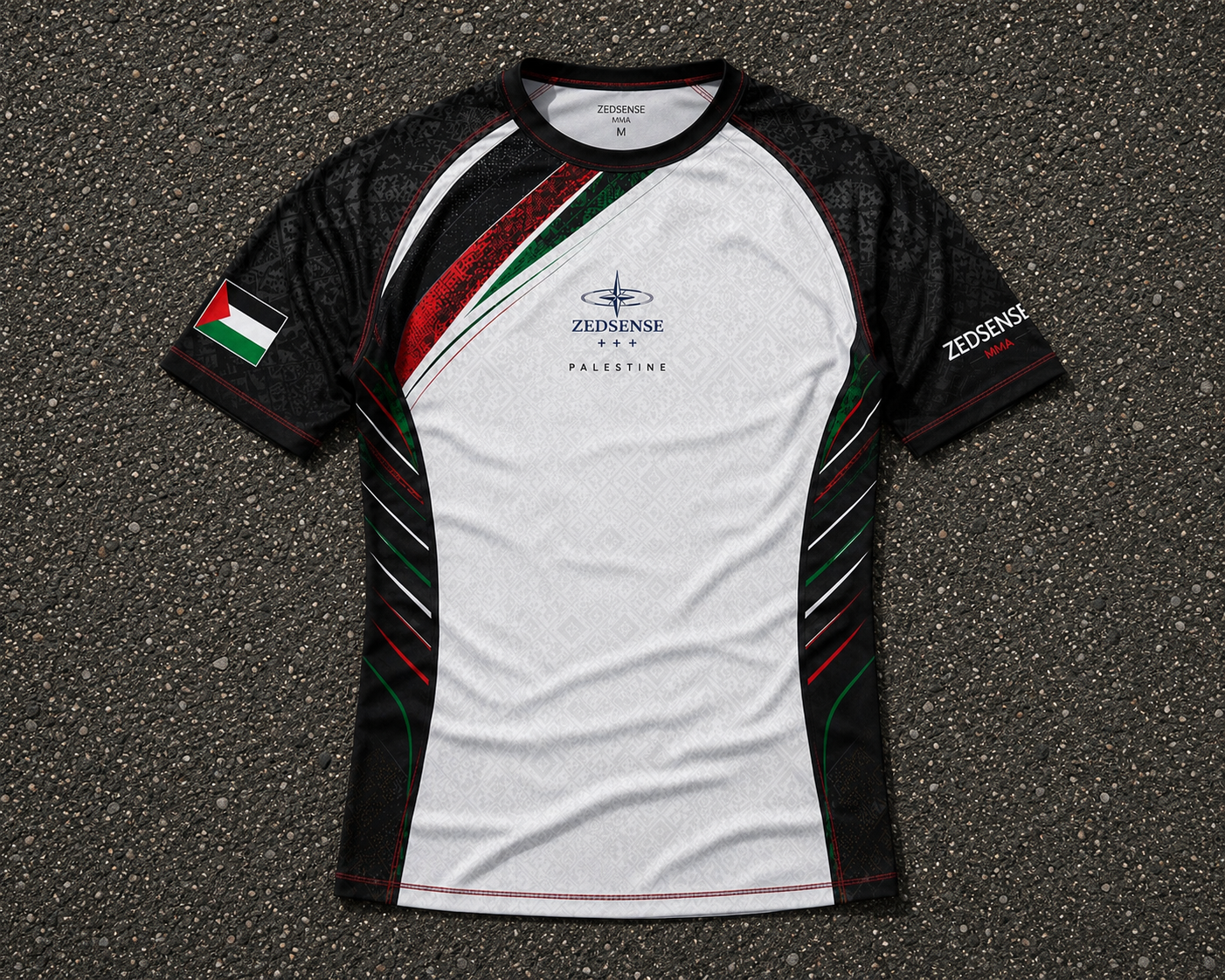 🇵🇸 Rashguard MMA ZedSense – Palestine