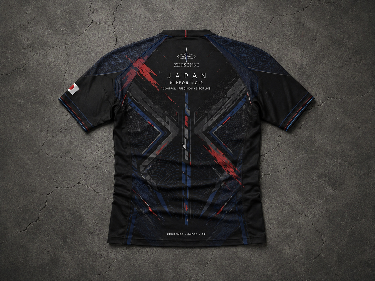 🇯🇵 Rashguard Japon – Le Soleil Levant