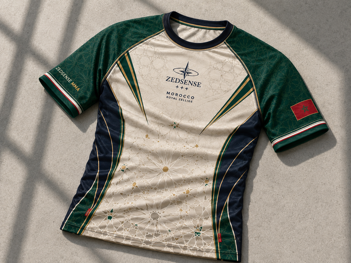 🇲🇦 Rashguard Maroc – Empire Chérifien