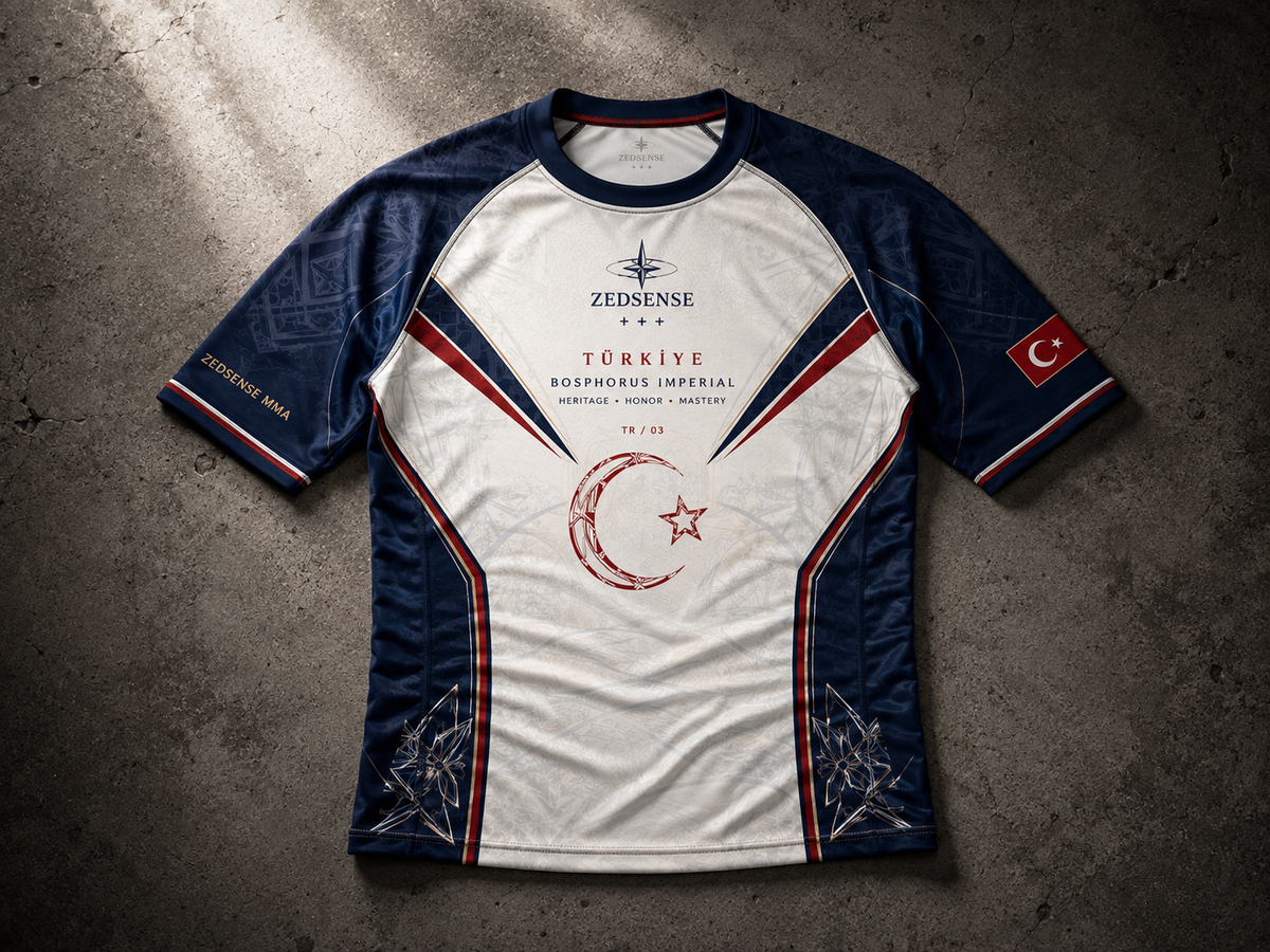 🇹🇷 Rashguard Turquie – Sultan des Combattants