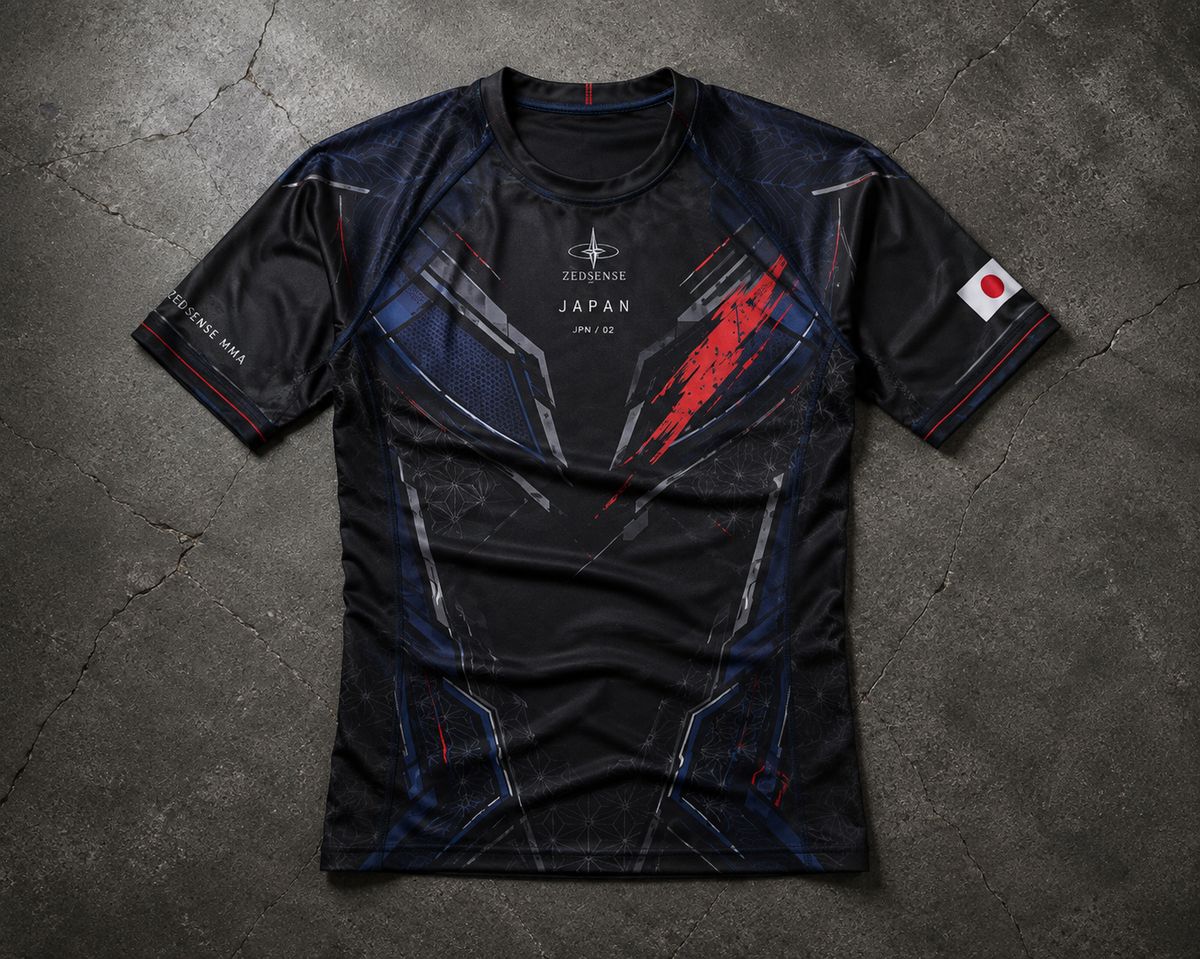 🇯🇵 Rashguard Japon – Le Soleil Levant