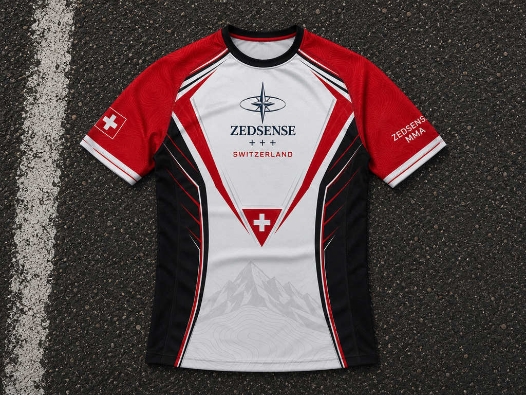 🇨🇭 Rashguard Suisse – ZedSense MMA