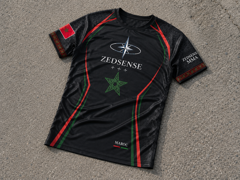 🇲🇦 Rashguard ZedSense Maroc – Atlas