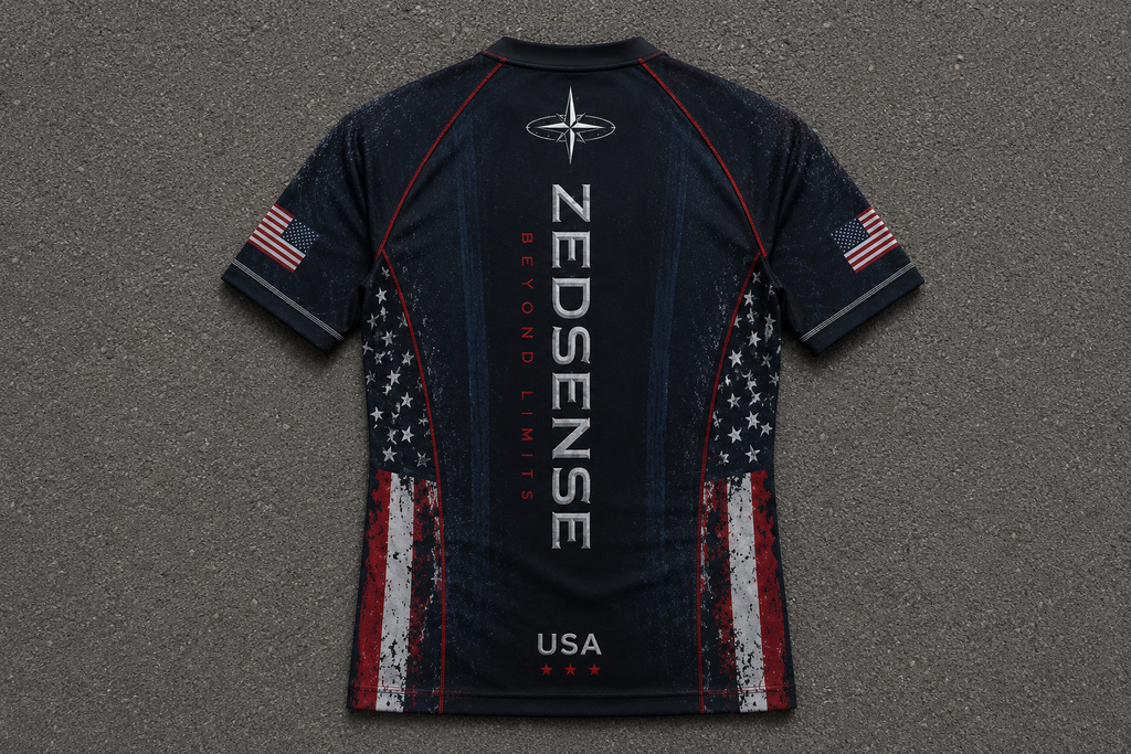 🇺🇸 Rashguard ZedSense USA – Beyond Limits