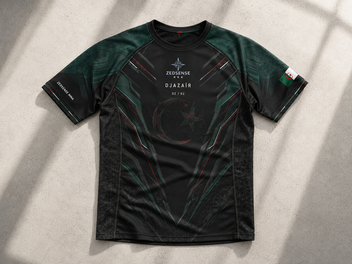 🇩🇿 Rashguard Algérie – Les Héritiers des Aurès