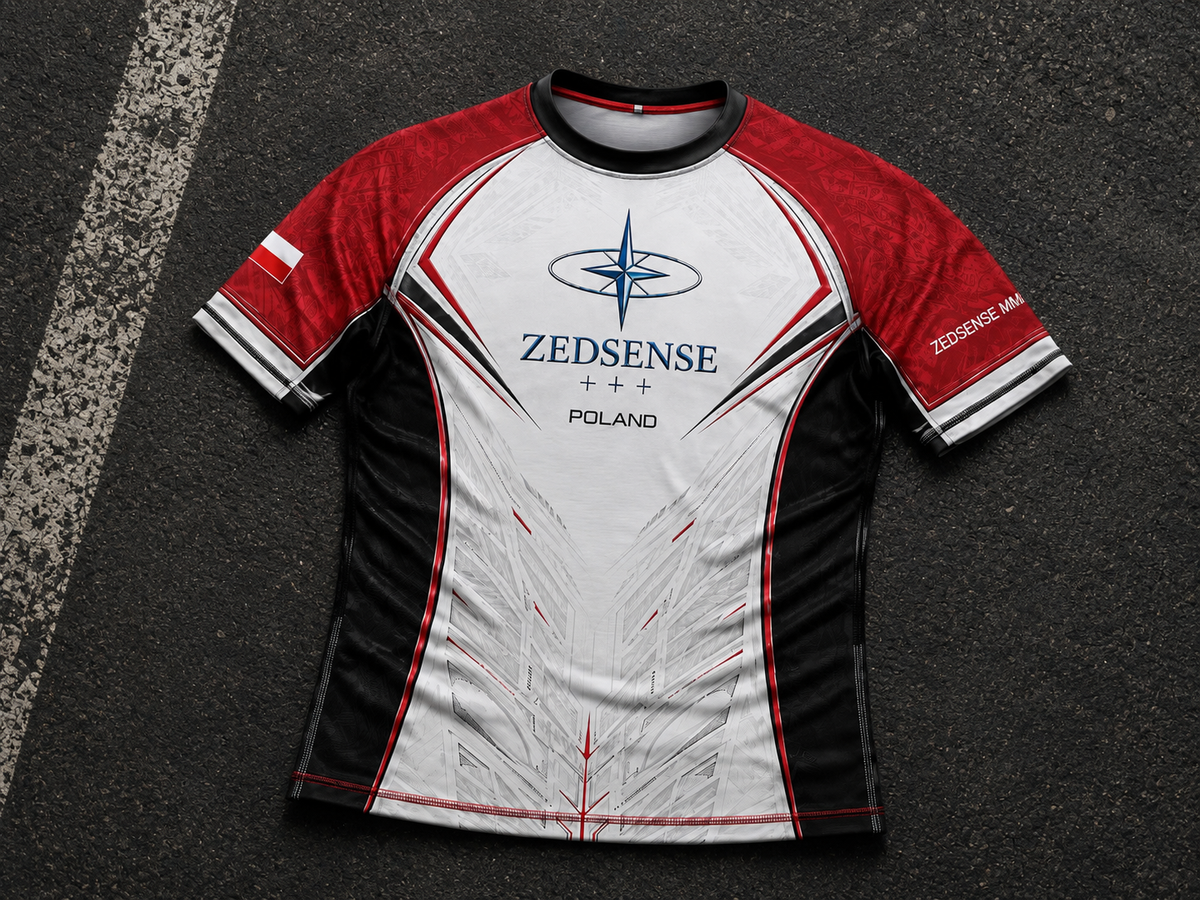 🇵🇱 Rashguard Pologne – ZedSense MMA